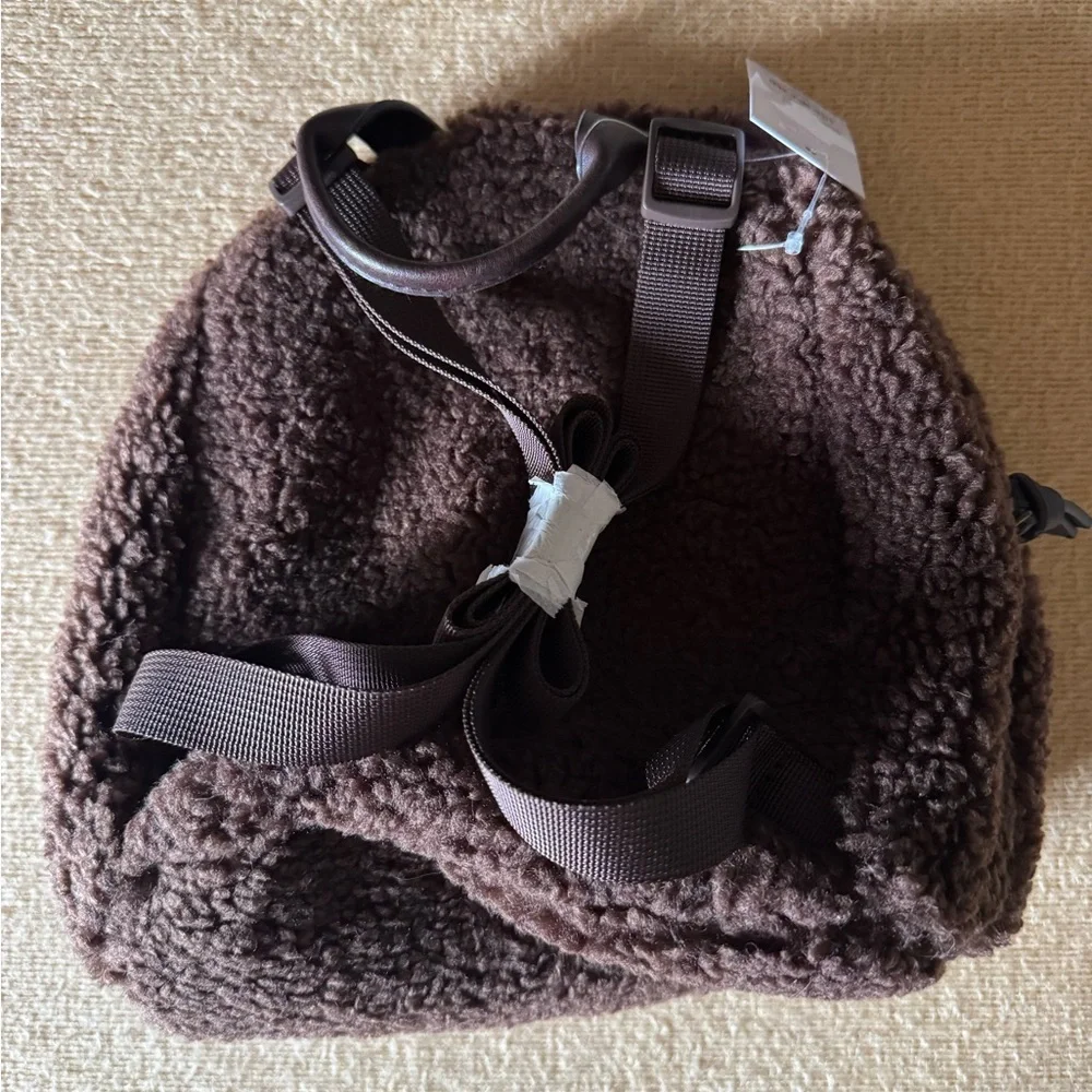 Sonoma Brown Sherpa Mini Backpack